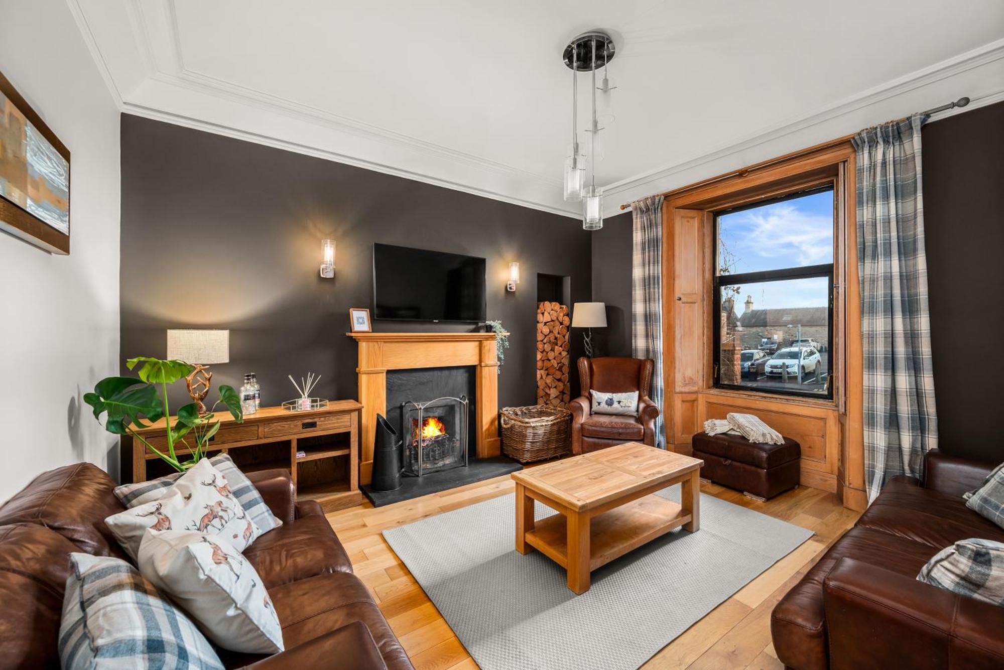 Fontain House: 4 Bedroom Victorian Villa Blairgowrie and Rattray Exterior foto